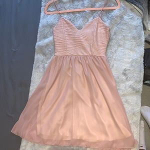 Mini Pink Formal Dress